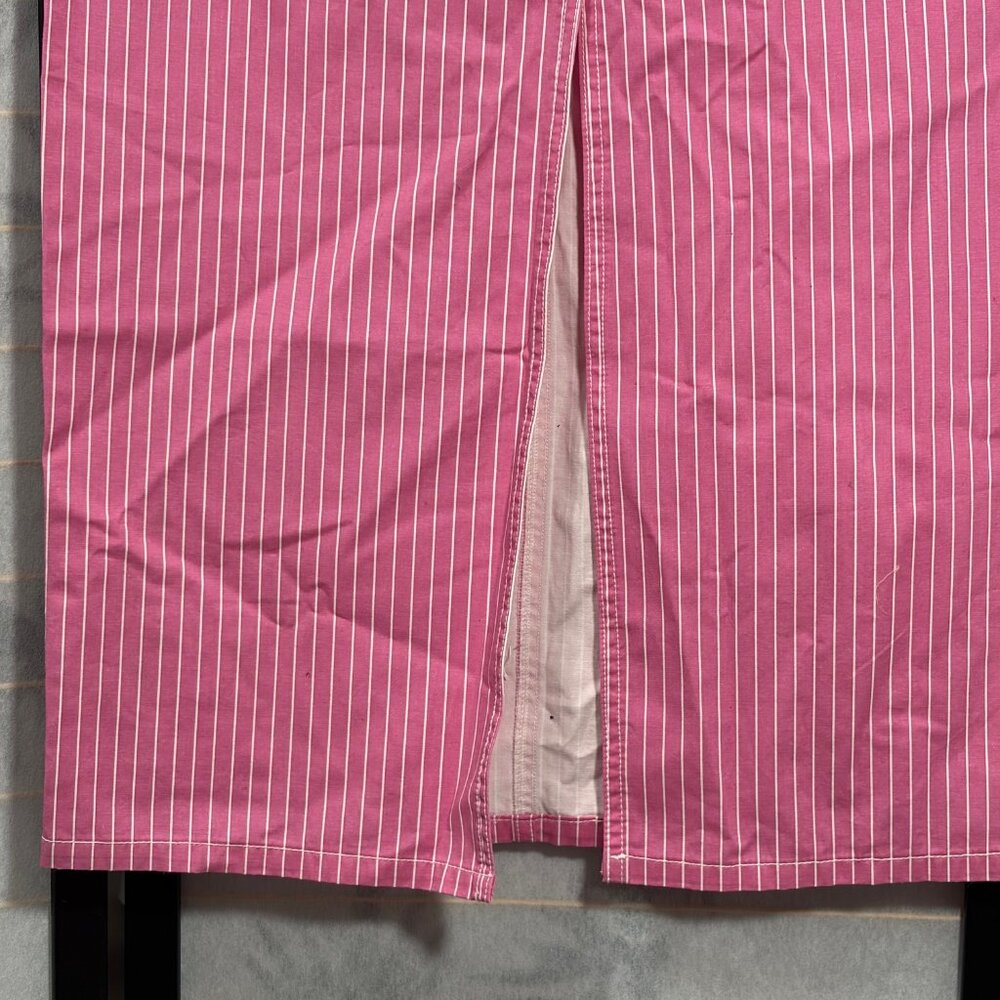 Vero Moda Cargo Maxi Skirt Pink White Stripe Utility Gorpcore Women's XS Skater - Picture 9 of 11